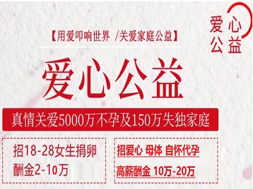 广德捐卵助孕生子 爱心志愿者招募
